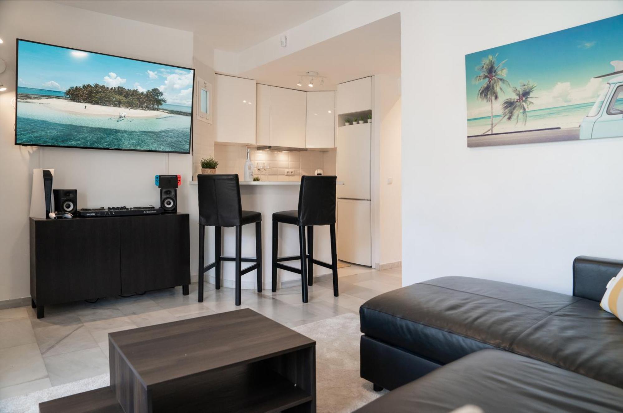 Penthouse*5Min From Beach 马尔韦利亚 外观 照片